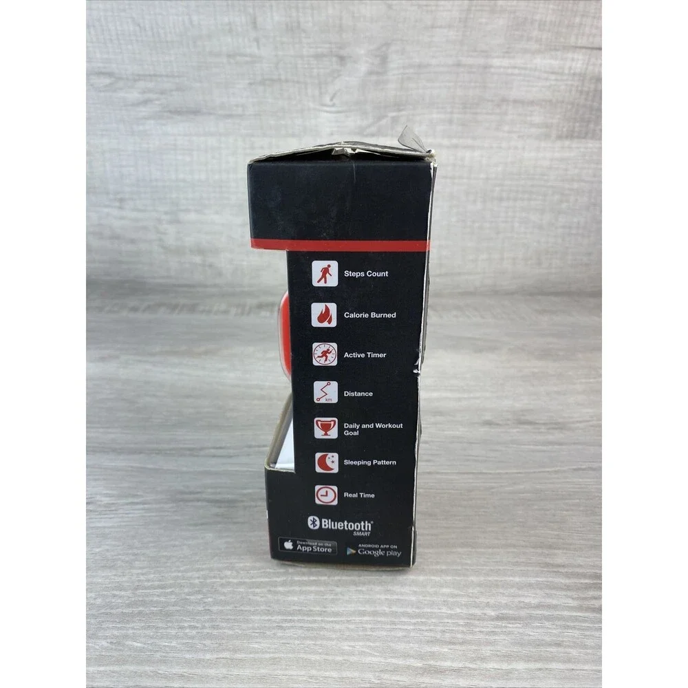 Fila Tracker 901 Pro Activity & Sleep Pattern Monitor, Adjustable Wristband -Red